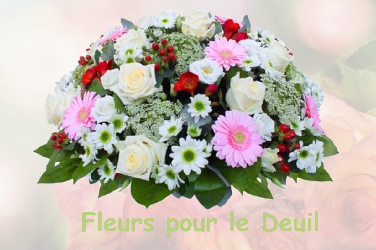fleurs deuil POMMERIT-LE-VICOMTE
